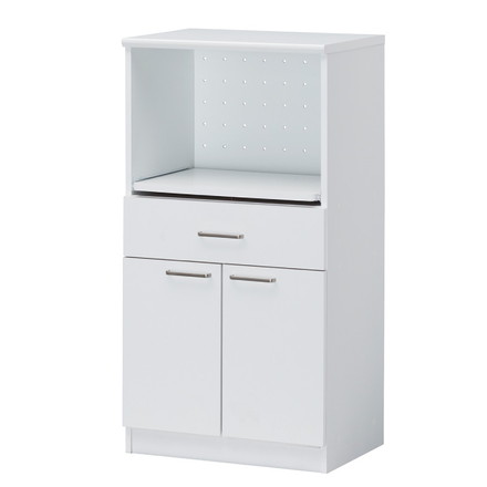 白井産業 モデレオ スライド付き カウンターボード 幅58.4 レンジボード 食器棚