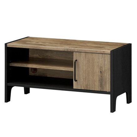 白井産業 日本製 ローボード ビエンテージ 木目調 ヴィンテージ テレビボード 収納 二段 2段 組み立て簡単