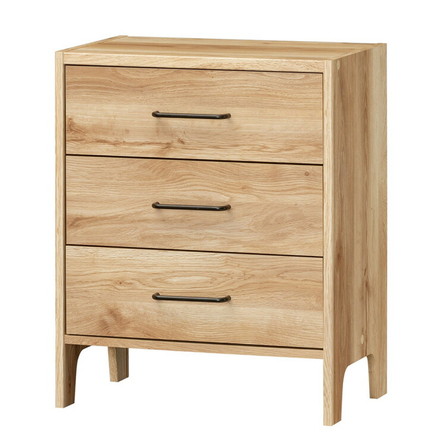 白井産業 日本製 チェスト ビエンテージライト 日本製 収納 箪笥 たんす かっこいい 男前 三段 3段