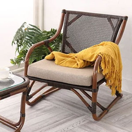 ラタン パーソナルチェア WAHOO シリーズ C201KA 家具 籐家具 インテリア イス 椅子 腰かけ チェア