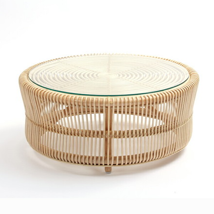 ラタン ローテーブル センターテーブル ローテーブル ラウンドテーブル リビングテーブル ソファ