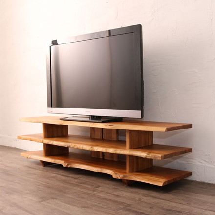 家具 インテリア TVボード テレビラック ローボード TVラック AVボード リビングボード CD DVD チーク