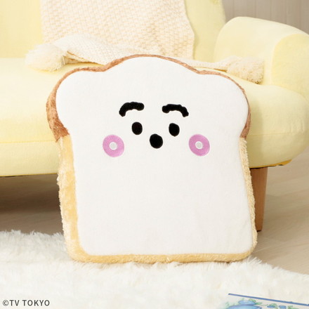 シナぷしゅ 食パンクッション 低反発ウレタン 腰痛防止 クッション 座布団 チェアパッド 可愛い しなぷしゅ