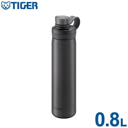 タイガー魔法瓶 真空断熱炭酸ボトル MTA-T080KS 0.8L スチール