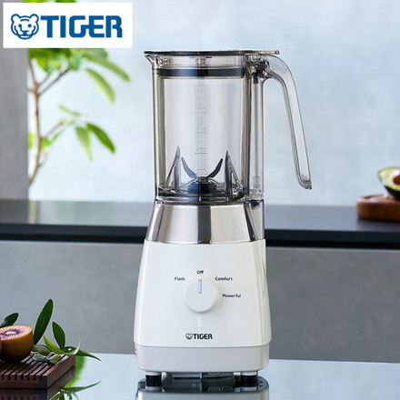 タイガー魔法瓶 ミキサー 1000ml ホワイト SKT-G100WS 食洗機可 軽量カップ 静音設計 静か コードリール スープ スムージー 1L urban life series タイガー TIGER