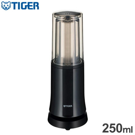 タイガー魔法瓶 ミキサー 250ml ブラック SKR-W400KD 食洗機可 軽量カップ 静音設計 静か コードリール スープ スムージー 0.25L urban life series タイガー TIGER
