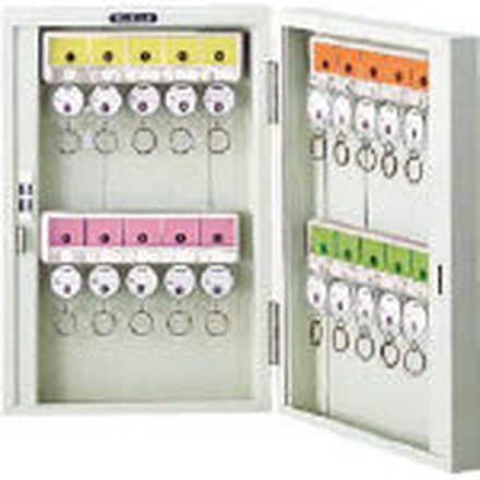 ＴＲＵＳＣＯ キーボックス ホルダ数20個【K-20】(オフィス家具・キーボックス)