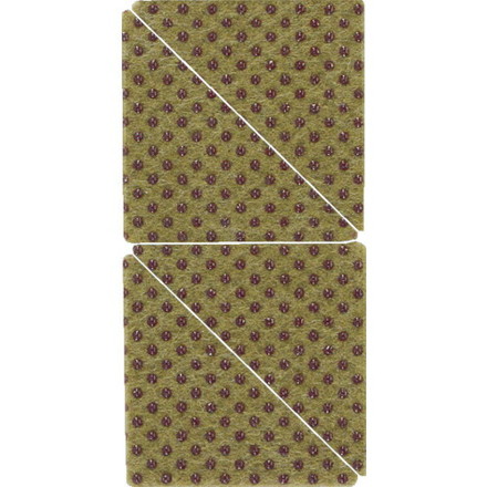 光 すべり止めフェルト 三角 4p KSFD52