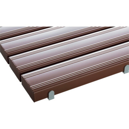 テラモト 抗菌安全スノコ(組立品)400×900茶 MR0933114