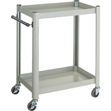 TRUSCO コンビネーションワゴン 643X427XH880 2段【TCW-81A1】(ツールワゴン・ボルト式ワゴン)