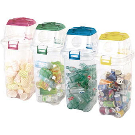 積水 透明エコダスター ＃35ビン用【TPDR35B】(清掃用品・ゴミ箱)