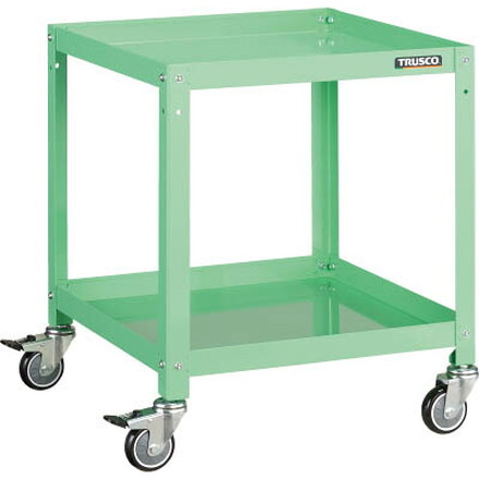 ＴＲＵＳＣＯ ラビットワゴン 500Ｘ500 ウレタン車輪 ＹＧ色【RBW-652U YG】(ツールワゴン・ボルト式ワゴン)