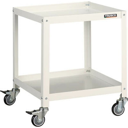 ＴＲＵＳＣＯ ラビットワゴン 500Ｘ500 ウレタン車輪 Ｗ色【RBW-652U W】(ツールワゴン・ボルト式ワゴン)