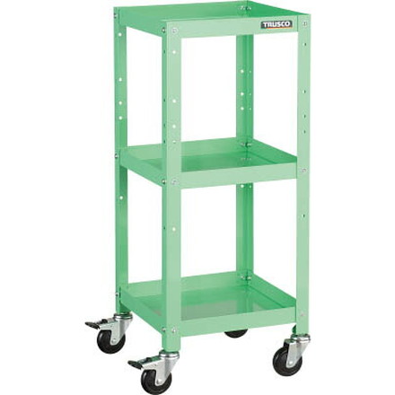 ＴＲＵＳＣＯ ラビットワゴン 360Ｘ360 ゴム車輪 ＹＧ色【RBW-933 YG】(ツールワゴン・ボルト式ワゴン)