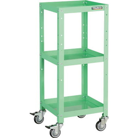 ＴＲＵＳＣＯ ラビットワゴン 360Ｘ360 ウレタン車輪 ＹＧ色【RBW-933U YG】(ツールワゴン・ボルト式ワゴン)