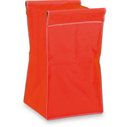 テラモト ＢＭダストカー袋 ミニエコ袋 赤【DS-232-701-2】(清掃用品・ゴミ箱)