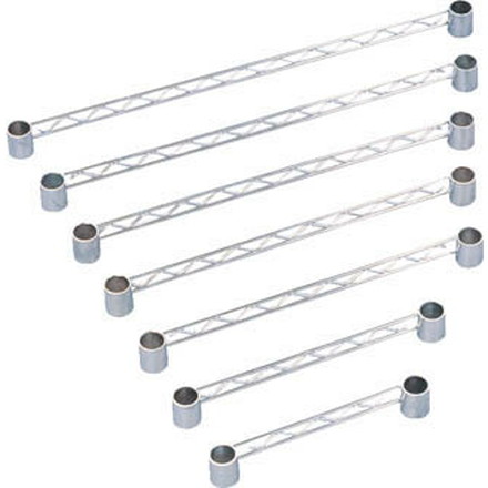 ＩＲＩＳ メタルラック用サイドバー 610×36×40【MR-61S】(物品棚・メッシュ棚)