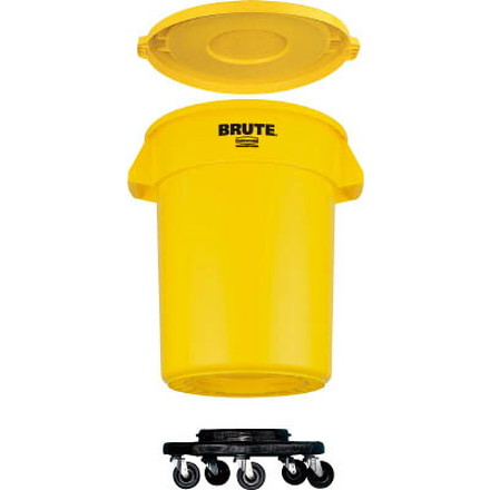 ラバーメイド ブルート丸型コンテナ用フタ 2643用 ブラック【2645-60BLA】(清掃用品・ゴミ箱)