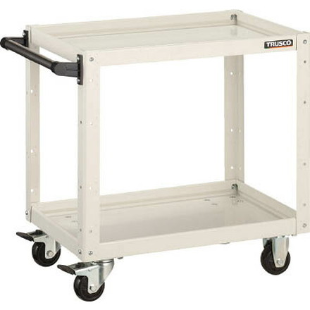 ＴＲＵＳＣＯ イーグルワゴン 600Ｘ400ＸＨ600 2段 Ｗ色【EGW-662-W】(ツールワゴン・ボルト式ワゴン)