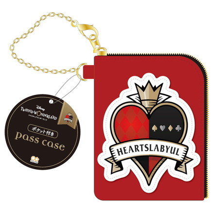ディズニー ツイステッドワンダーランド パスケース ハーツラビュル S2219310