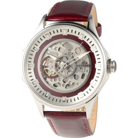MANNINA(マンニーナ) 腕時計 MNN005-03 メンズレッド