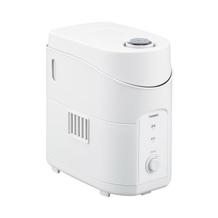 ツインバード スチーム式パーソナル加湿器 SK-E961W