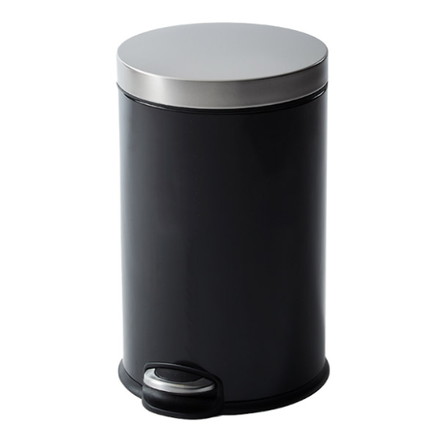 オーパス JAVA Effie ペダルビン ステンレス ゴミ箱 12L BK