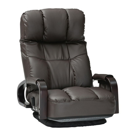 フロアチェア PVC 回転 リクライニング パーソナル リクライニング 椅子 リビング 北欧