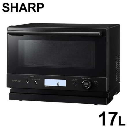 レンジ オーブンレンジ 電子レンジ 18L シャープ SHARP RE-WF185-B ブラック 黒 PLAINLY プレーンリー