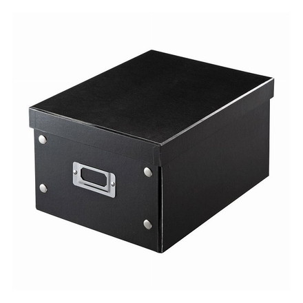サンワサプライ 組ミ立テ式DVD BOX(ブラック) FCD-MT4BKN