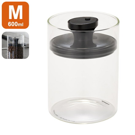 真空 保存容器 コーヒー豆収納 豆収納 真空容器 フードストッカー 600ml