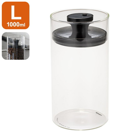 真空 保存容器 コーヒー豆収納 豆収納 真空容器 フードストッカー 1000ml