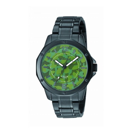 オレオール AUREOLE SW-571M-5 グレー迷彩 腕時計 時計