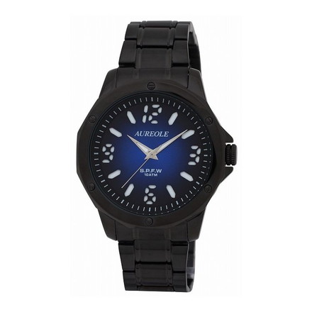 オレオール AUREOLE SW-571M-9 ブルー 腕時計 時計