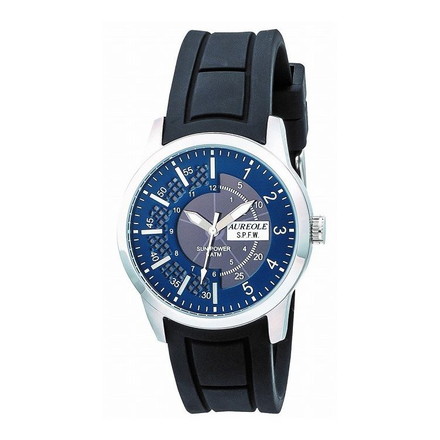 オレオール AUREOLE SW-608M-04 ブルー 腕時計 時計