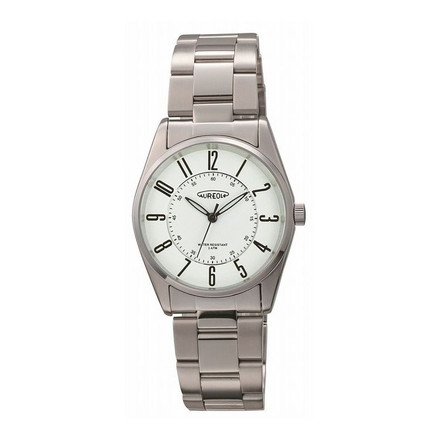 オレオール AUREOLE SW-594M-F ホワイト 腕時計 時計
