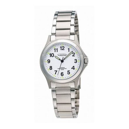 オレオール AUREOLE SW-631M-03 ホワイト 腕時計 時計