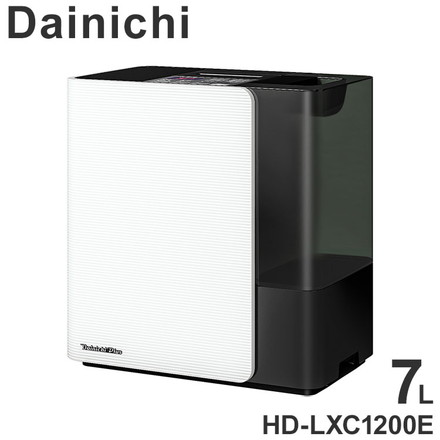 ダイニチ Dainichi 気化ハイブリッド式加湿器 HD-LXC1200E 7L スマートリモコン スマホ操作 エコ 省エネ タイマー 湿度設定 湿度表示 チャイルドロック 給水サイン ハンドル 持ち手 抗菌