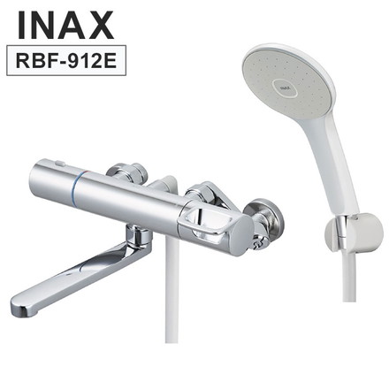 INAX サーモスタットシャワーバス水栓 エコアクアシャワー 樹脂ヘッド 一般地 RBF-912E