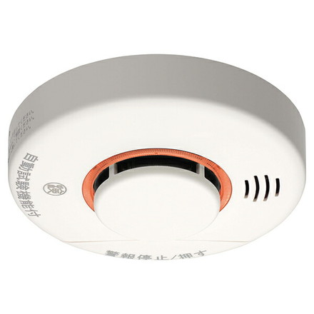 ニッタン 住宅用火災警報器 スリム型 けむタンちゃん(煙式) KRL-1B