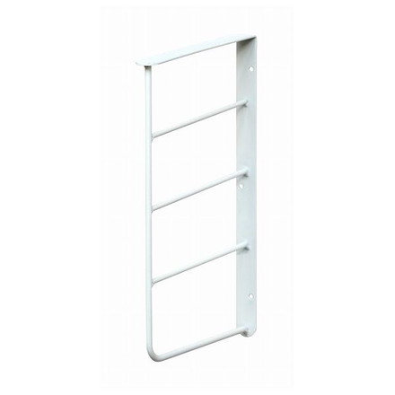 ショートL型シェルフフレーム6 白 WFW-26 平安伸銅工業