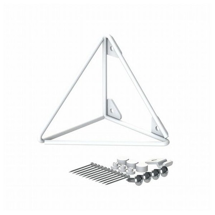 トライアングルフレーム S ホワイト WPW-64 平安伸銅工業