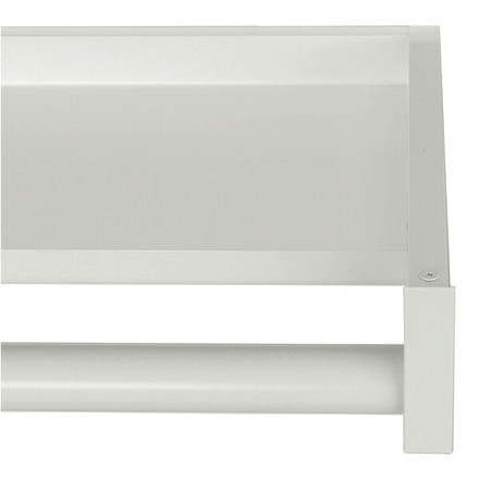 森田アルミ工業 室内用 多目的シェルフ Wally W540 ミルクホワイト【0744-00024】