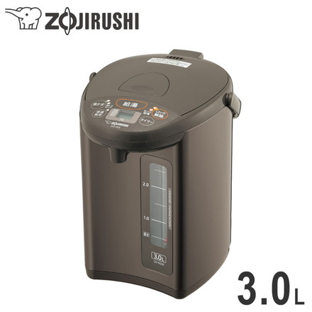 電気ポット マイコン沸とう電動ポット 3.0L 象印 ZOJIRUSHI CD-WZ30-TM メタリックブラウン 象印マホービン