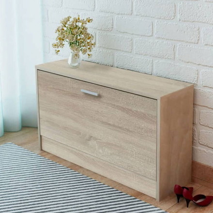 vidaXL シューズストレージベンチ 80x24x45cm