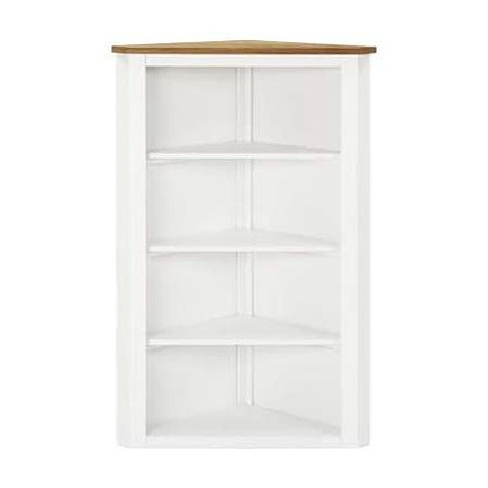 vidaXL コーナーキャビネット 59x36x100cm オーク無垢材家具 キャビネット&収納