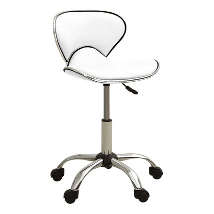 vidaXL サロンスパスツール ホワイト 合成皮革製ビジネス&工業用美容・化粧品業界サロンチェア