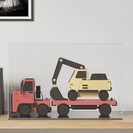 vidaXL ディスプレイボックス 透明 56×36×37cm アクリル ビジネス 工業用 リテール