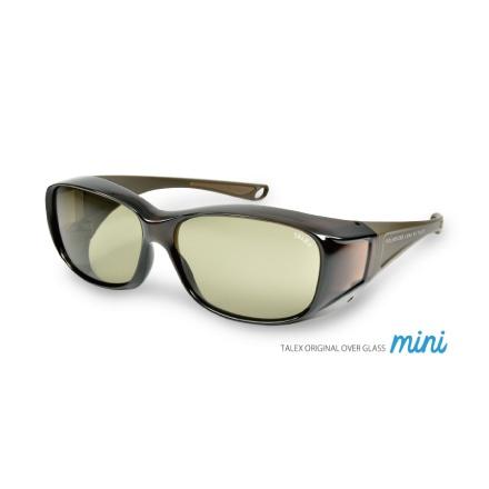 TALEXオリジナルオーバーグラスmini グロスダークブラウン/マットブラウン トゥルービュースポーツ EM6-D0504