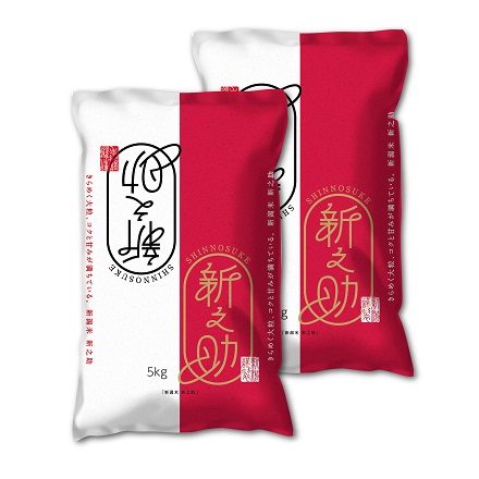 新潟県産 新之助 10kg 令和7年産